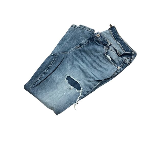 Torrid Boyfriend Straight Jeans With Ripped Details Vintage Stretch 20T - Picture 1 of 5